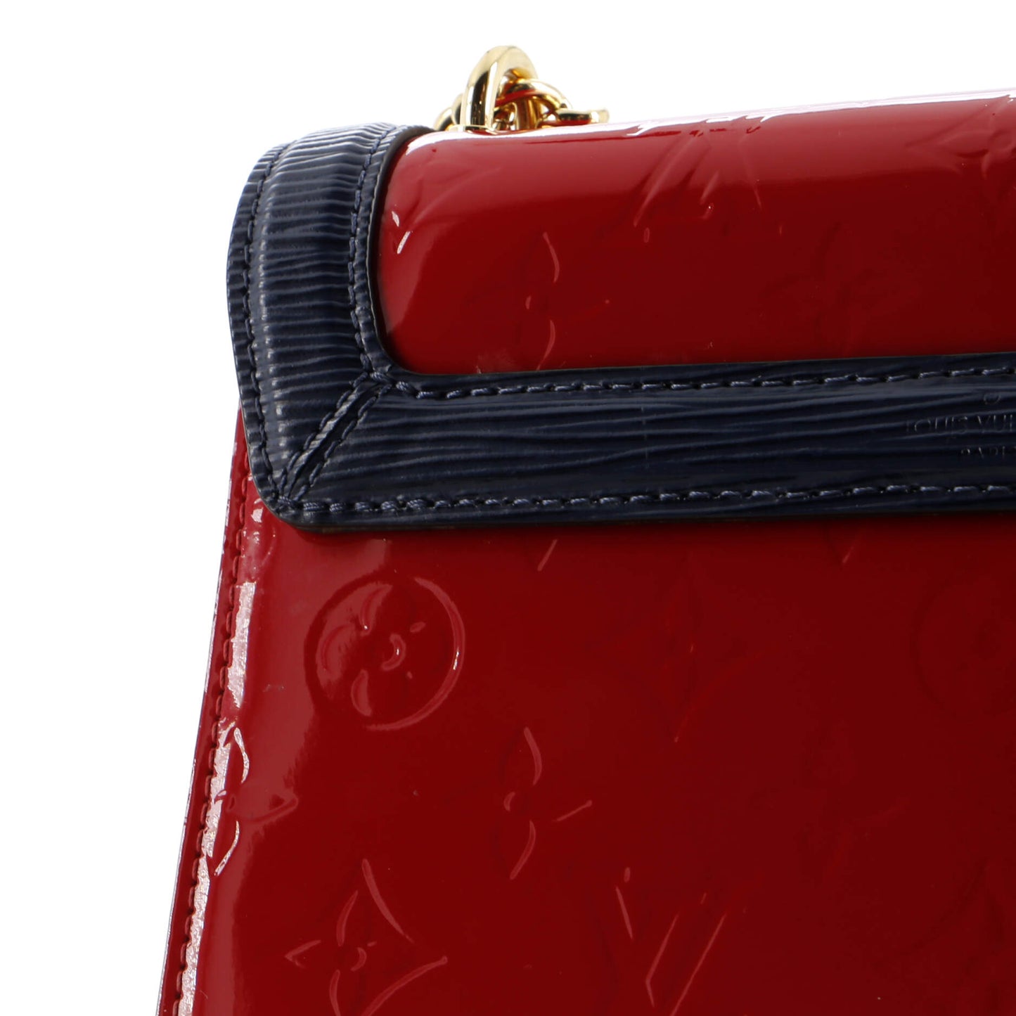 Louis Vuitton Wynwood Handbag Monogram Vernis with Monogram Canvas and Epi Leather