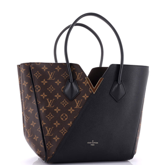 Louis Vuitton Kimono Handbag Monogram Canvas and Leather MM