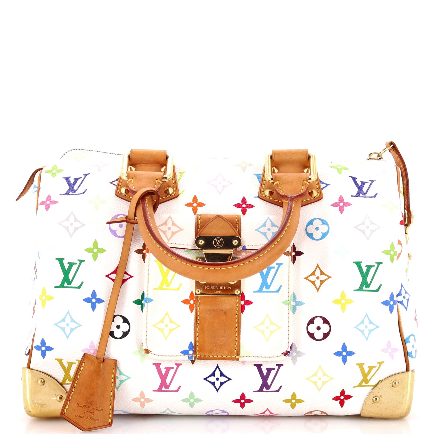 Louis Vuitton Speedy Handbag Monogram Multicolor 30