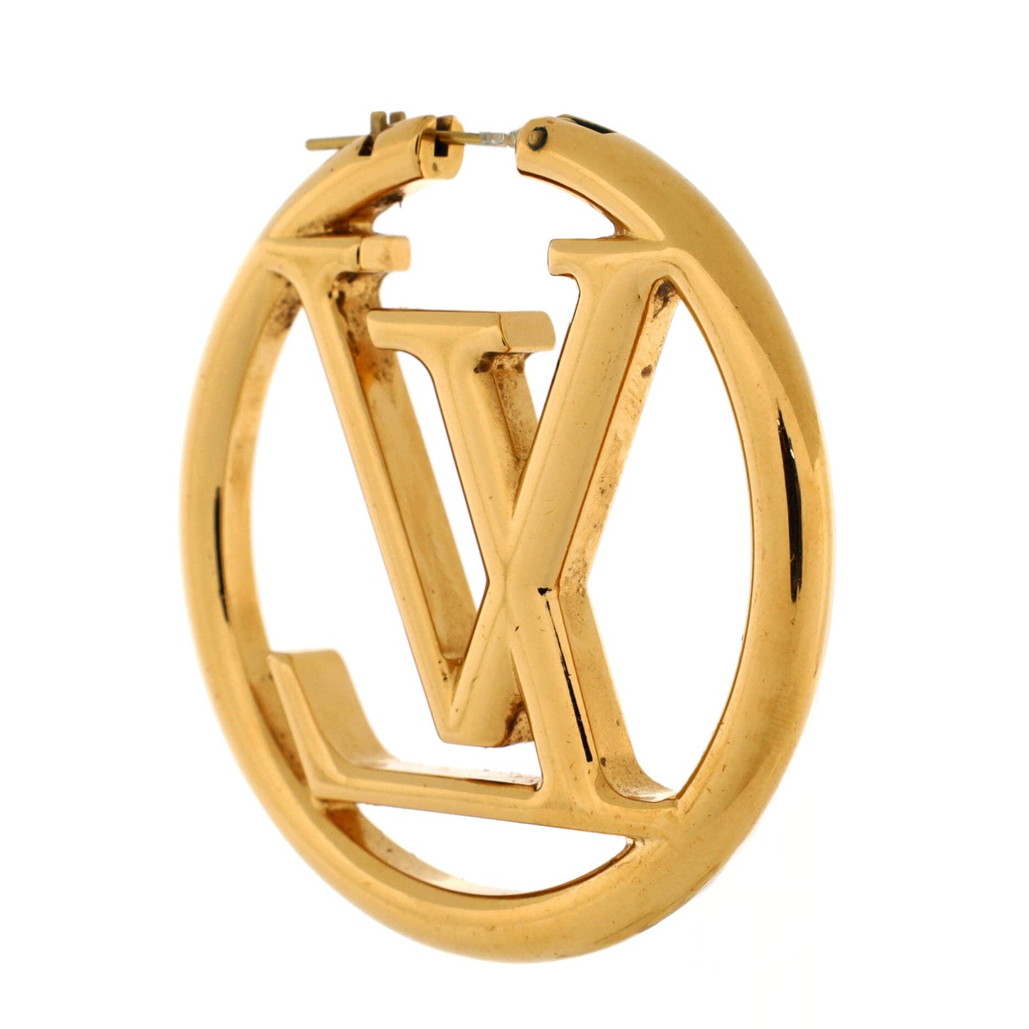 Louis Vuitton Louise Hoop Earrings Metal GM