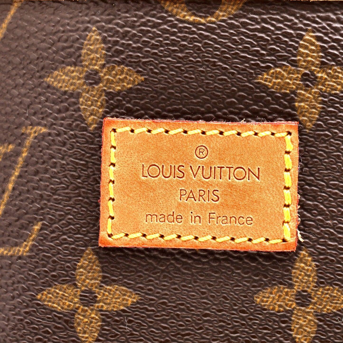 Louis Vuitton Saumur Handbag Monogram Canvas 35