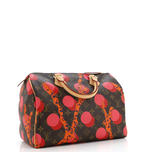 Louis Vuitton Speedy Handbag Limited Edition Monogram Ramages 30