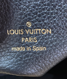 Louis Vuitton Double Zip Pochette Monogram Empreinte Leather