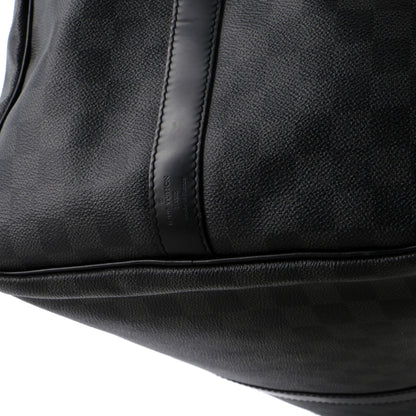 Louis Vuitton Keepall Bandouliere Bag Damier Graphite 55