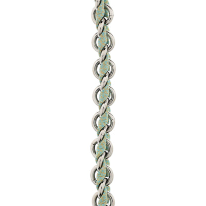 Louis Vuitton Multi Pochette Accessoires Woven Chain Strap Leather and Metal