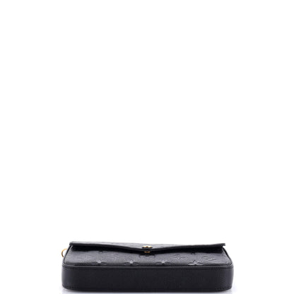 Louis Vuitton Felicie Pochette Wild at Heart Monogram Empreinte Giant