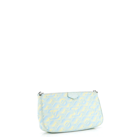 Louis Vuitton Multi Pochette Accessoires Pouch Stardust Monogram Empreinte Leather Large