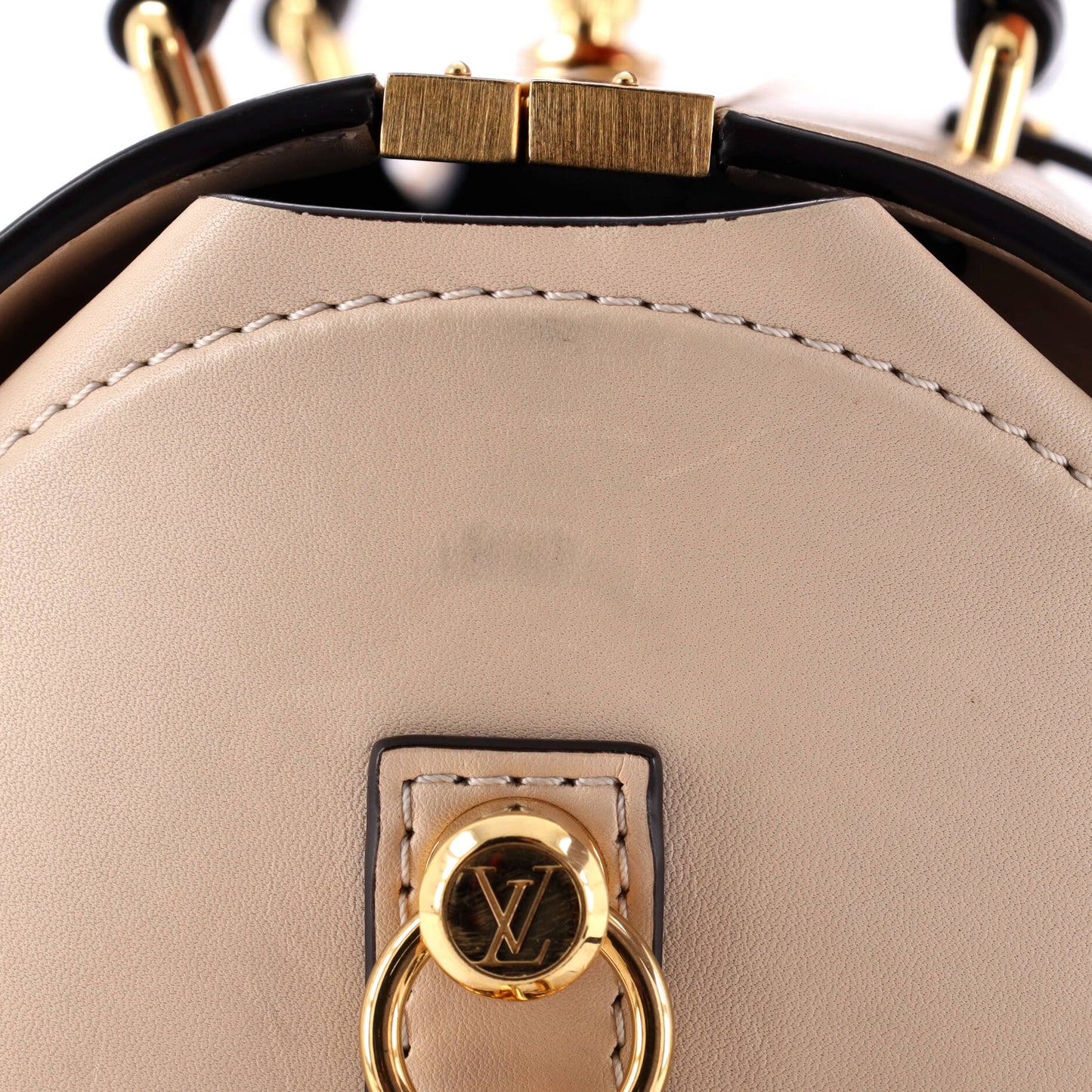 Louis Vuitton Speedy Doctor Bag Cuir Orfevre Leather 25