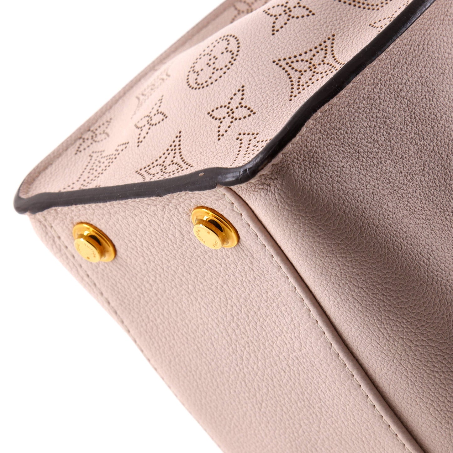 Louis Vuitton On My Side Tote Mahina Leather MM