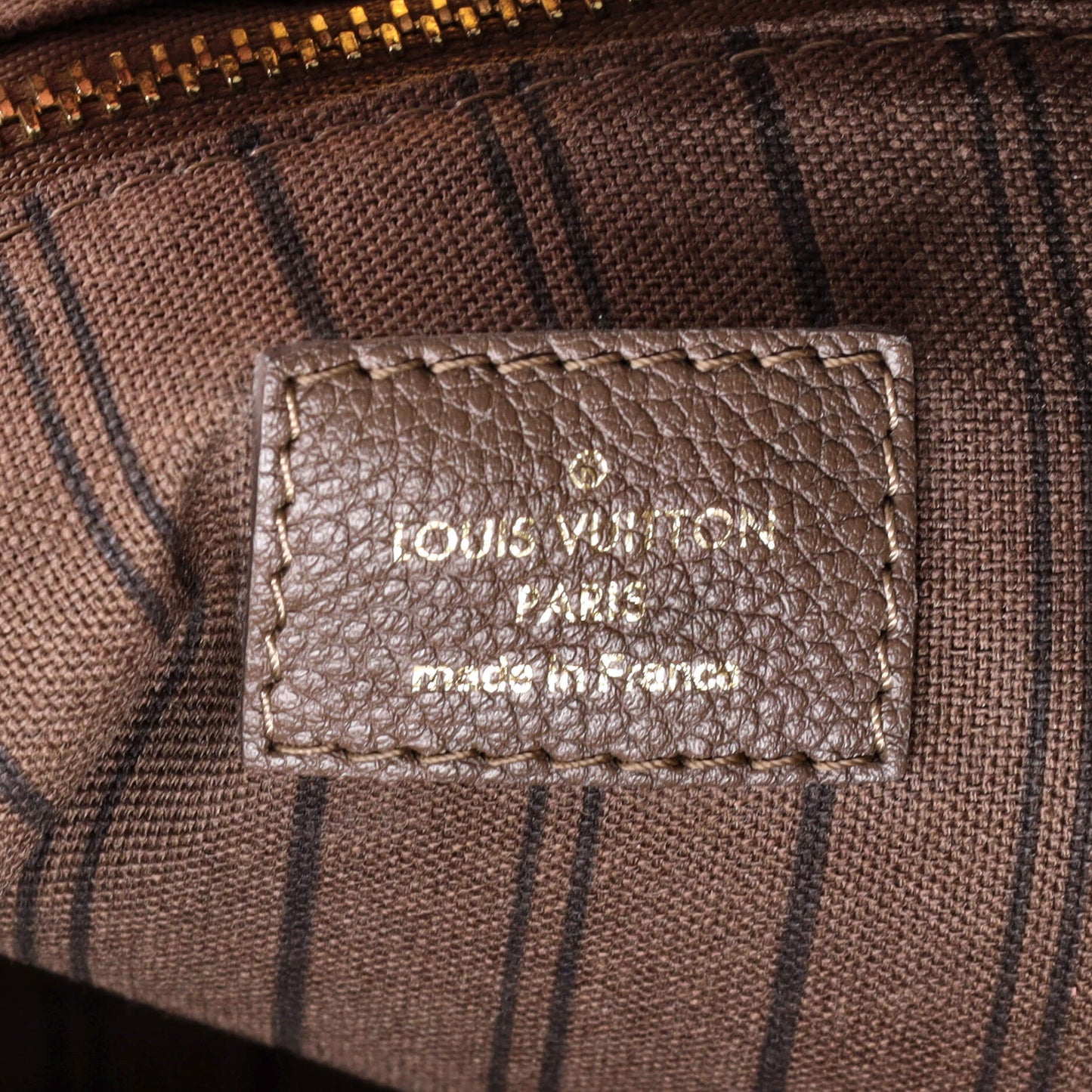 Louis Vuitton Citadine Handbag Monogram Empreinte Leather PM