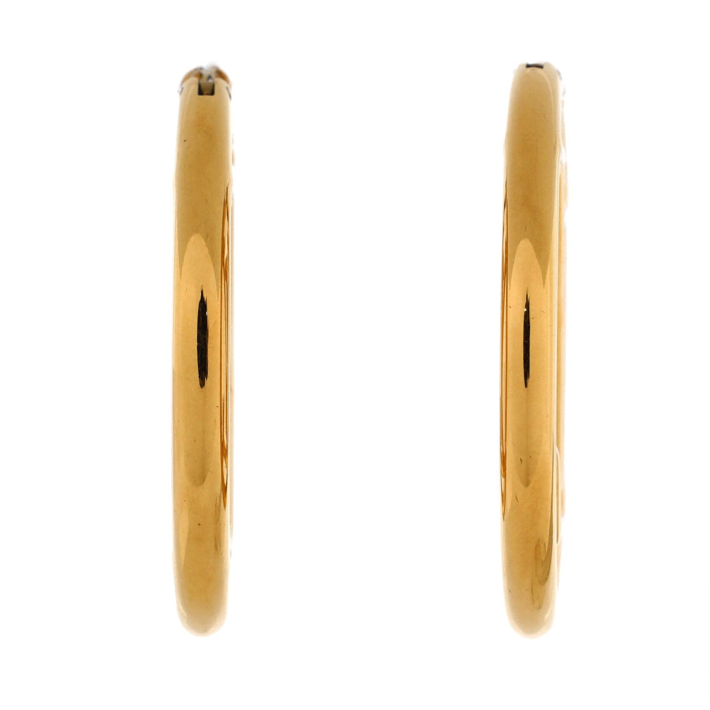 Louis Vuitton Louise Hoop Earrings Metal GM