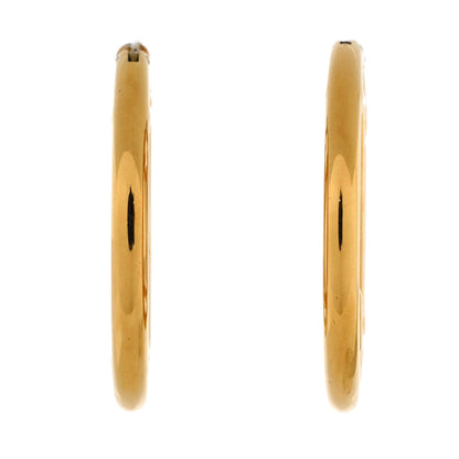 Louis Vuitton Louise Hoop Earrings Metal GM