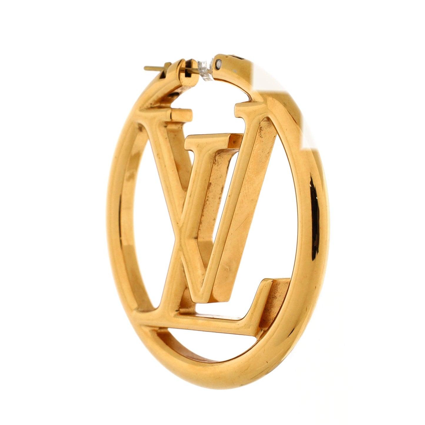 Louis Vuitton Louise Hoop Earrings Metal GM