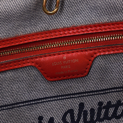 Louis Vuitton Neverfull Tote Damier and Monogram Patchwork Denim MM