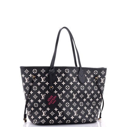 Louis Vuitton Neverfull NM Tote Spring in the City Monogram Empreinte Leather MM