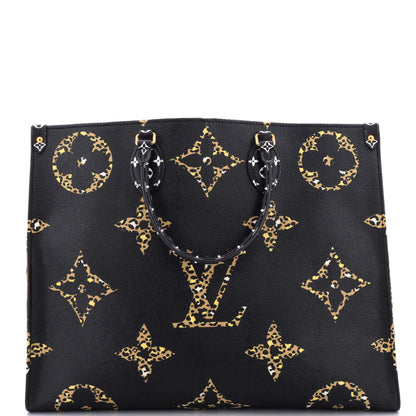 Louis Vuitton OnTheGo Tote Limited Edition Jungle Monogram Giant GM