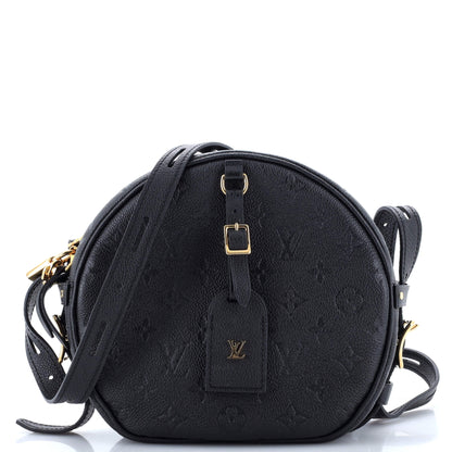 Louis Vuitton Boite Chapeau Souple Bag Monogram Empreinte Leather MM