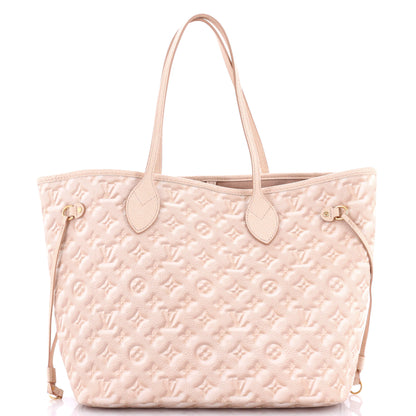 Louis Vuitton Neverfull NM Tote Stardust Monogram Empreinte Leather MM