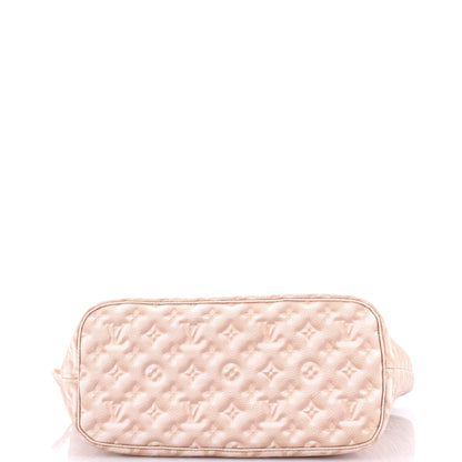 Louis Vuitton Neverfull NM Tote Stardust Monogram Empreinte Leather MM