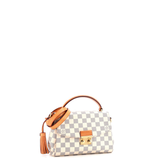 Louis Vuitton Croisette Handbag Damier