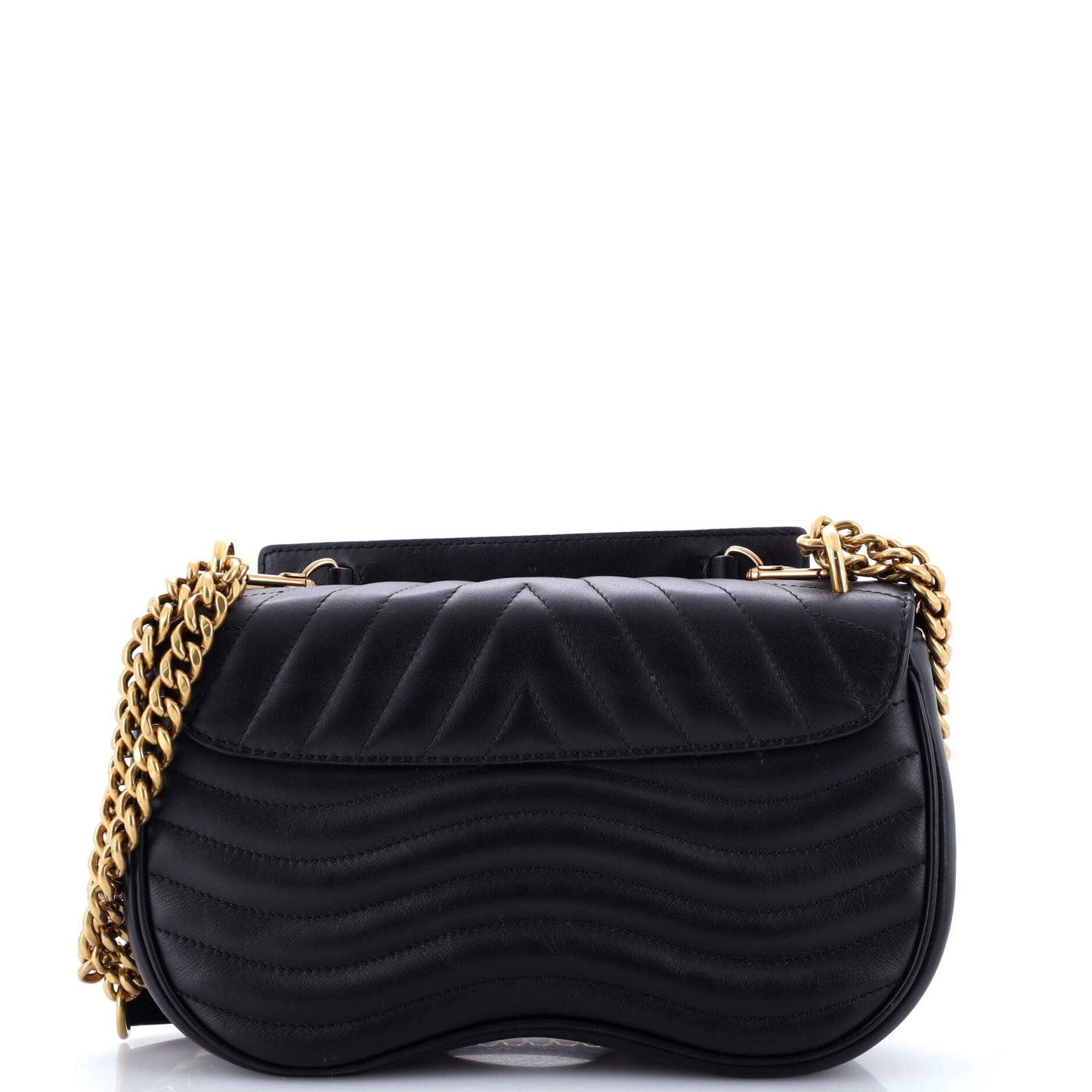 Louis Vuitton New Wave Chain Bag Limited Edition Love Lock Quilted Leather MM