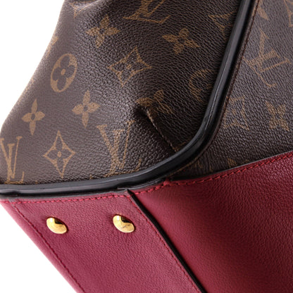 Louis Vuitton Kimono Handbag Monogram Canvas and Leather MM