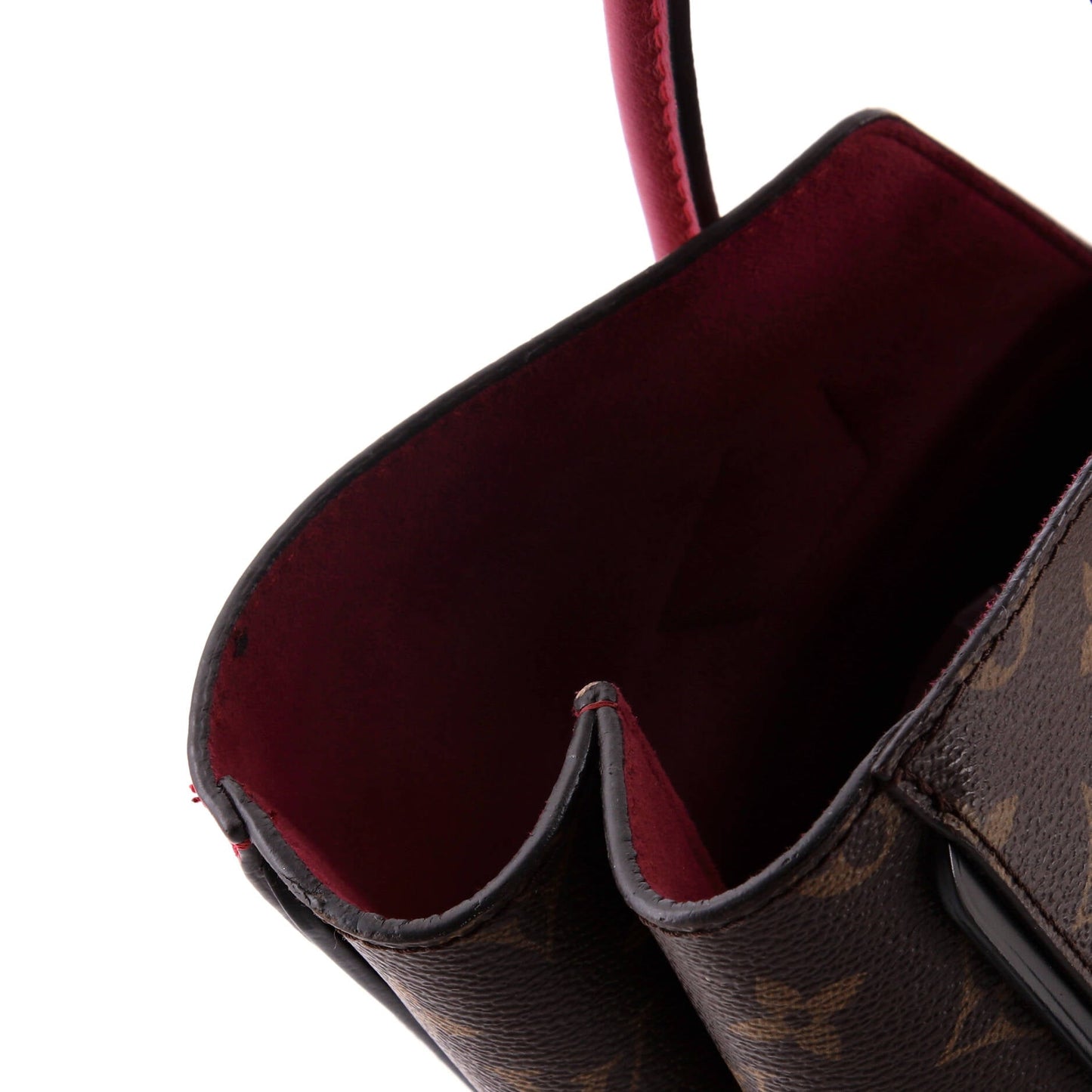 Louis Vuitton Kimono Handbag Monogram Canvas and Leather MM