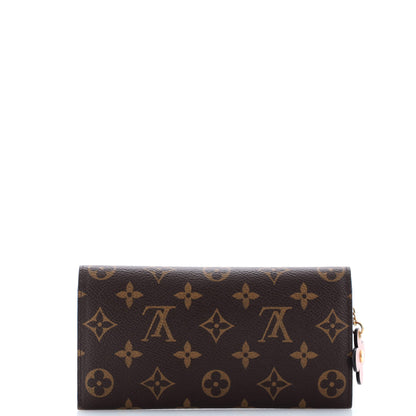 Louis Vuitton Emilie Wallet Limited Edition Blooming Flowers Monogram Canvas