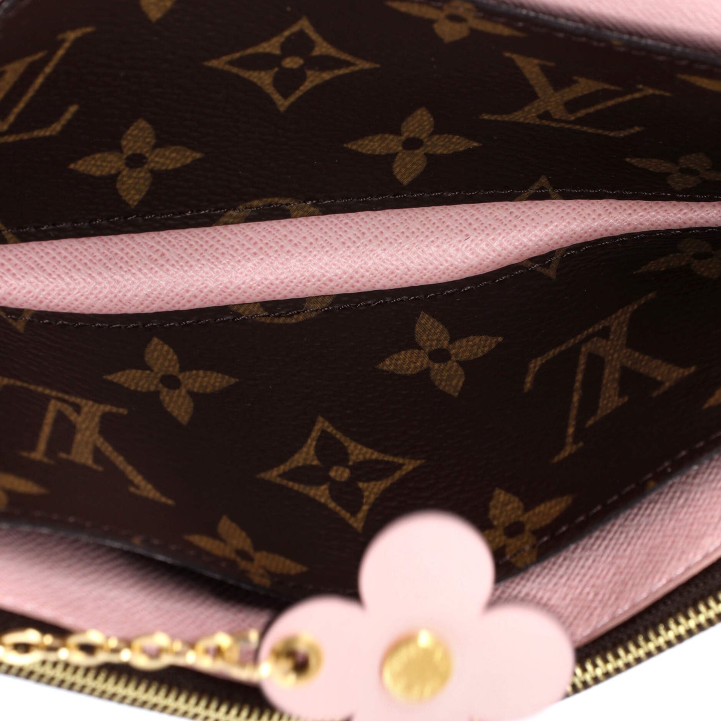Louis Vuitton Emilie Wallet Limited Edition Blooming Flowers Monogram Canvas
