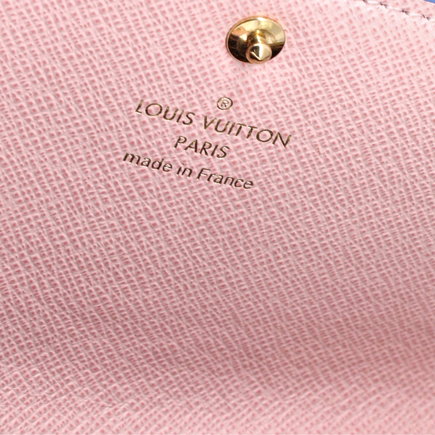Louis Vuitton Emilie Wallet Limited Edition Blooming Flowers Monogram Canvas