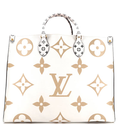 Louis Vuitton OnTheGo Tote Limited Edition Colored Monogram Giant GM