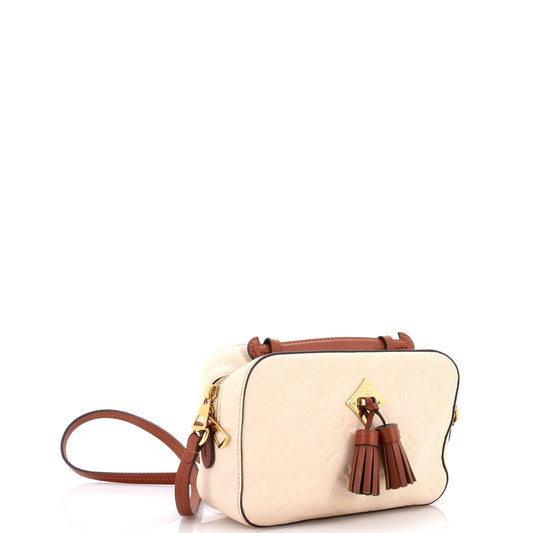 Louis Vuitton Saintonge Handbag Monogram Empreinte Leather