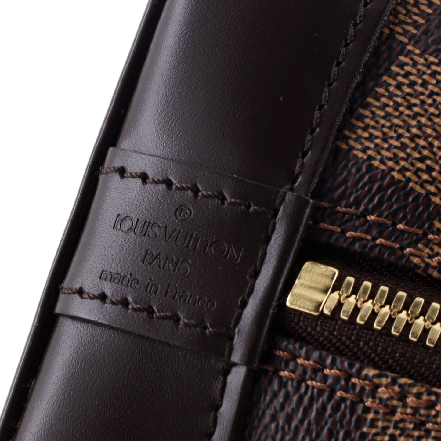 Louis Vuitton Vintage Alma Handbag Damier PM