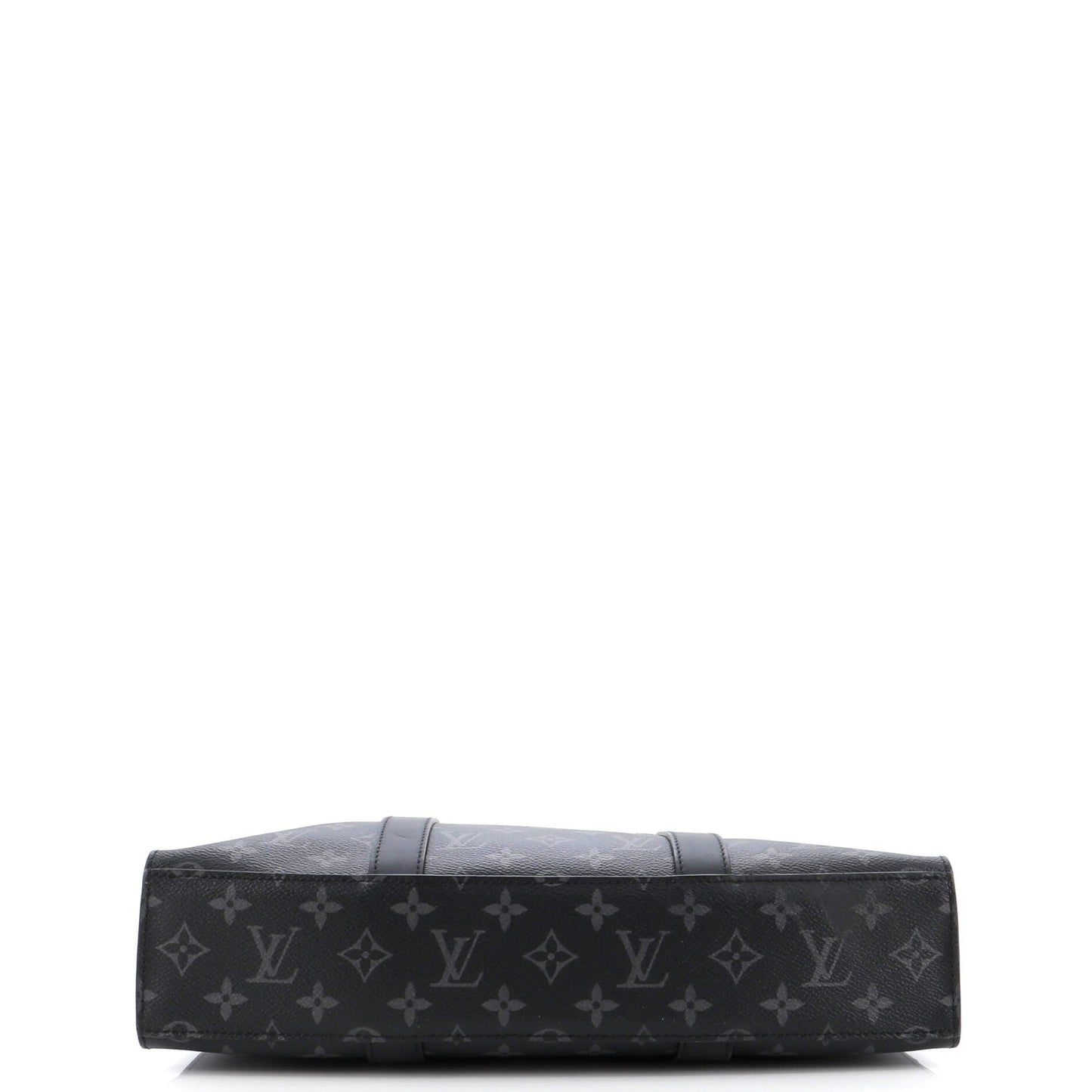 Louis Vuitton Sac Plat Bag Monogram Eclipse Canvas
