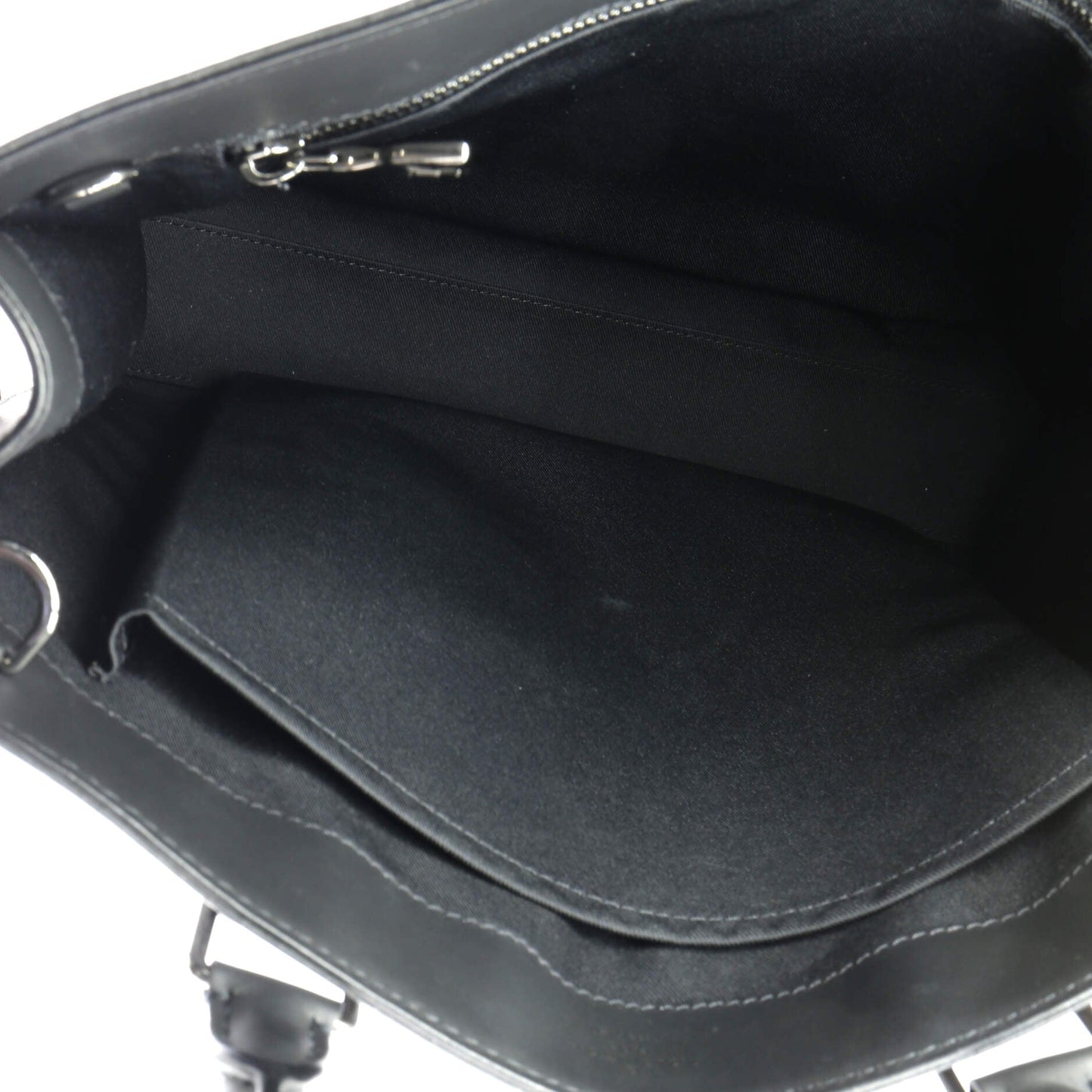 Louis Vuitton Sac Plat Bag Monogram Eclipse Canvas