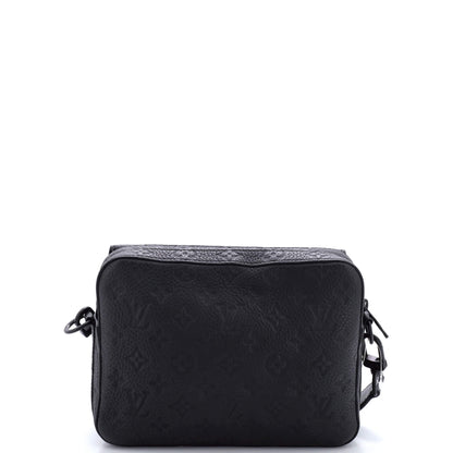 Louis Vuitton Steamer Messenger Bag Monogram Taurillon Leather