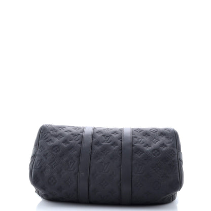 Louis Vuitton Keepall Bandouliere Bag Monogram Taurillon Leather 35