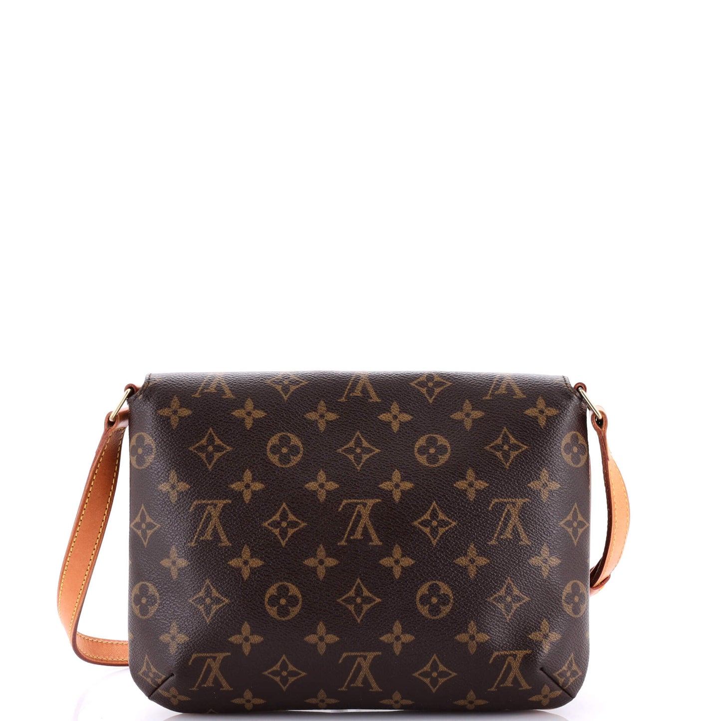 Louis Vuitton Musette Tango Handbag Monogram Canvas