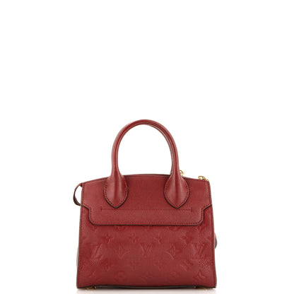 Louis Vuitton Pont Neuf Handbag Monogram Empreinte Leather Mini