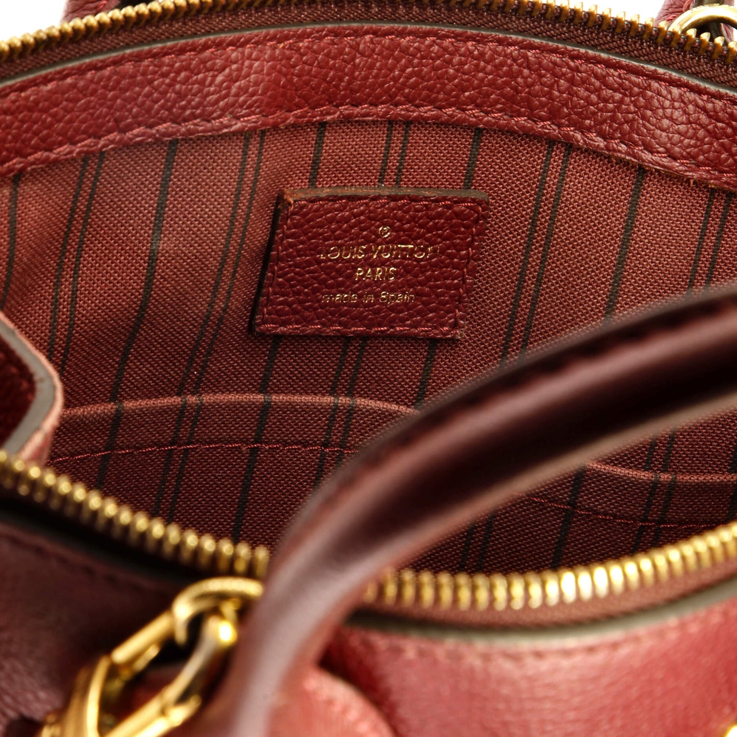 Louis Vuitton Pont Neuf Handbag Monogram Empreinte Leather Mini