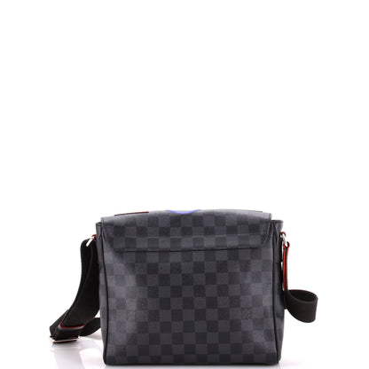 Louis Vuitton District NM Messenger Bag Alps Patches Damier Graphite PM