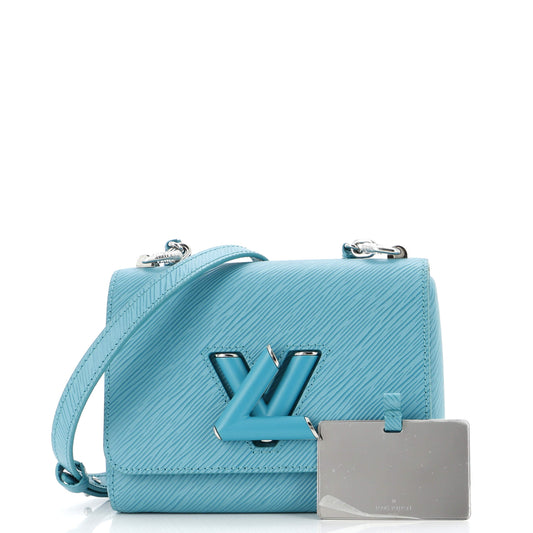Louis Vuitton Braided Chain Twist Bag Epi Leather MM