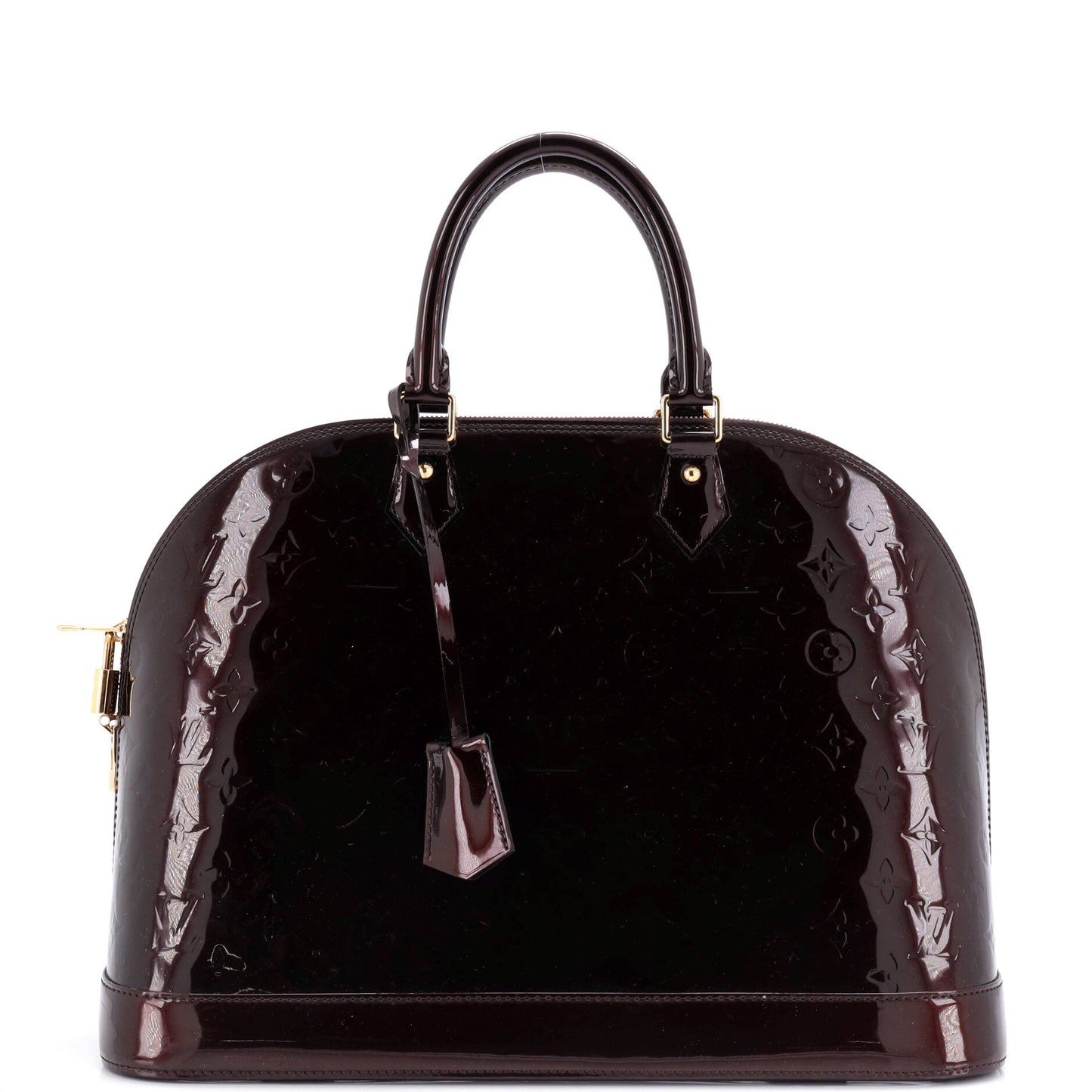 Louis Vuitton Alma Handbag Monogram Vernis GM