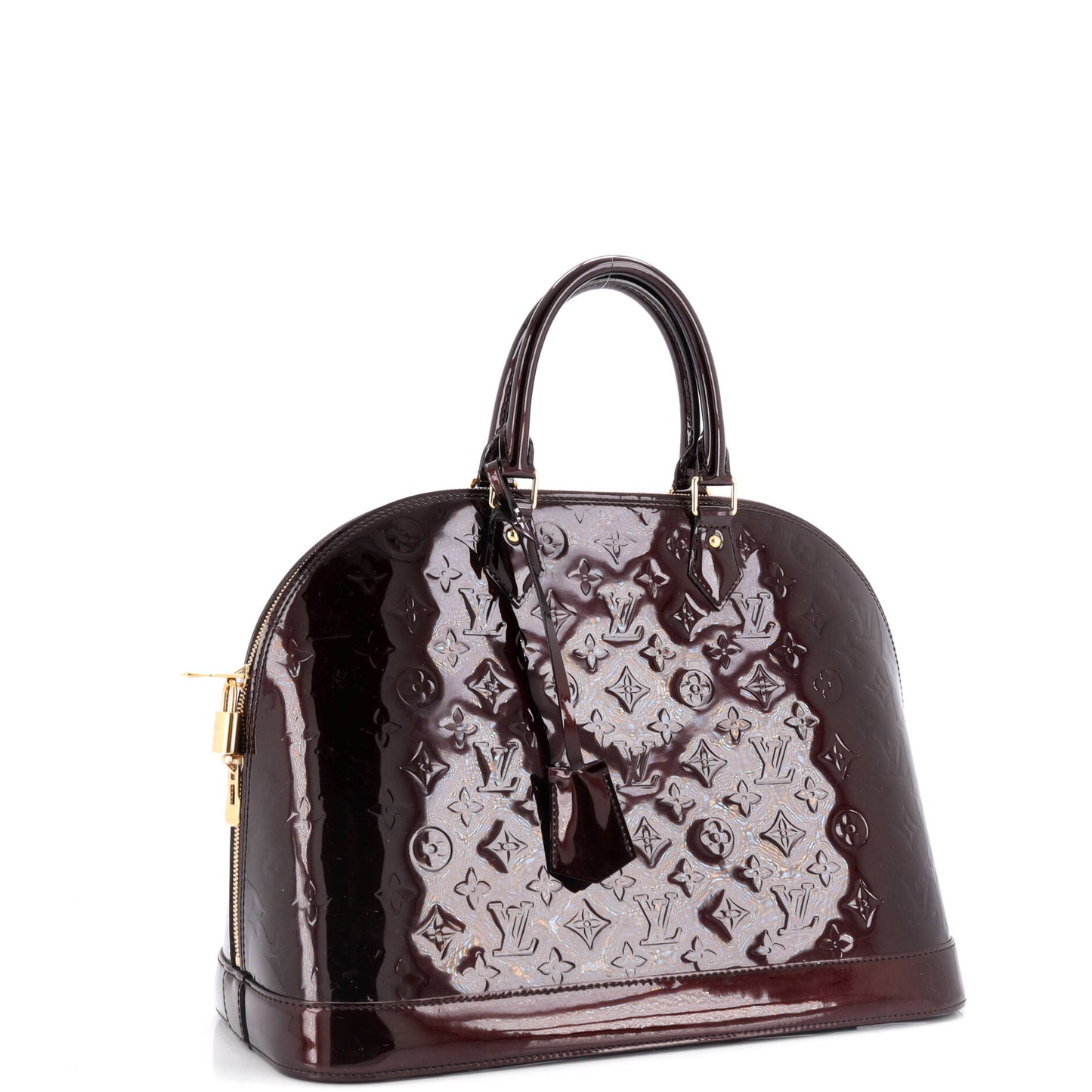 Louis Vuitton Alma Handbag Monogram Vernis GM