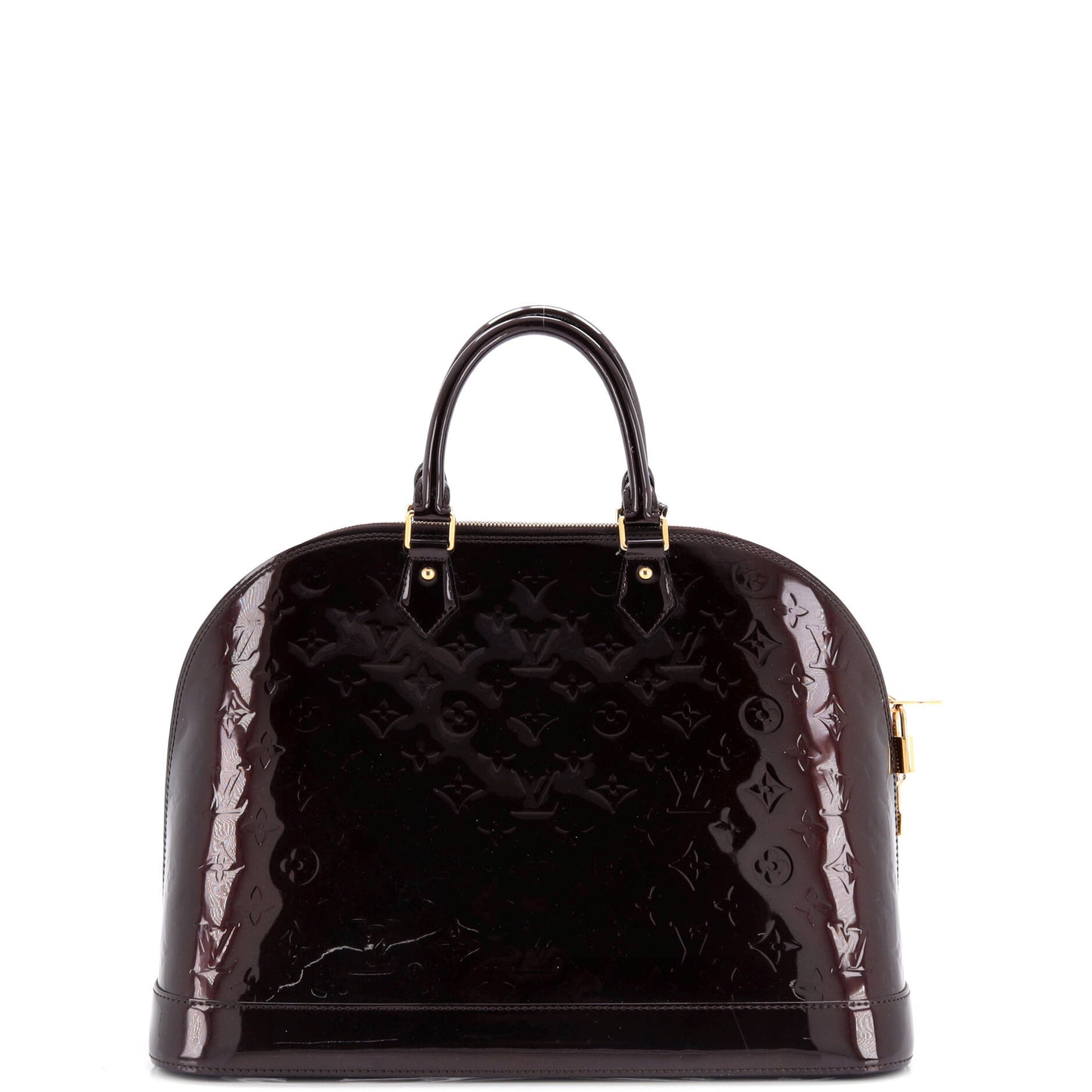 Louis Vuitton Alma Handbag Monogram Vernis GM