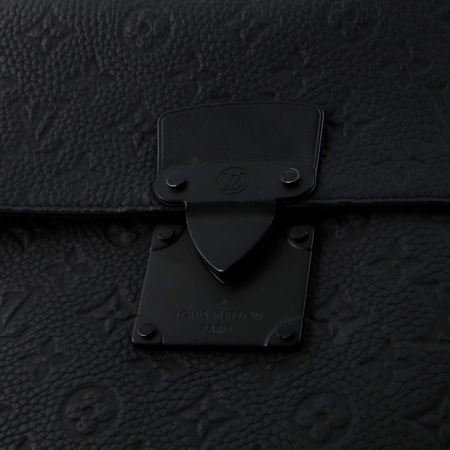 Louis Vuitton S Lock Briefcase Monogram Taurillon Leather