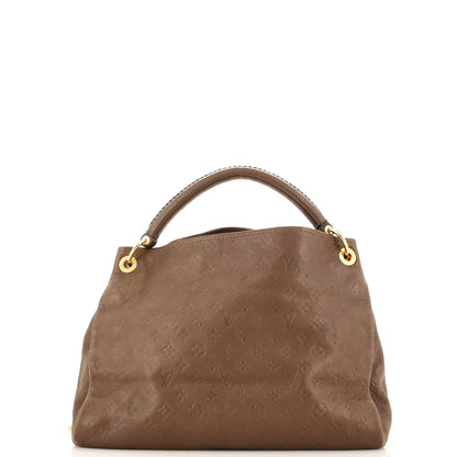 Louis Vuitton Artsy Handbag Monogram Empreinte Leather MM