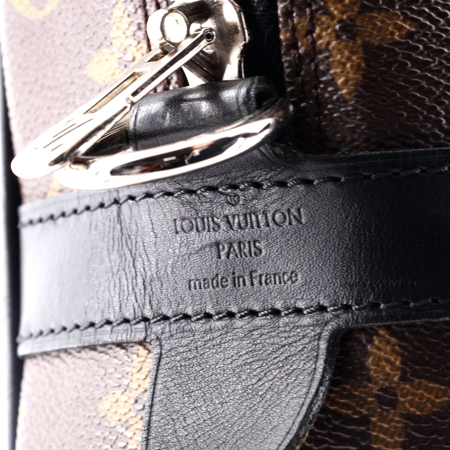 Louis Vuitton Porte-Documents Voyage Briefcase Macassar Monogram Canvas GM