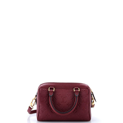 Louis Vuitton Speedy Bandouliere NM Bag Monogram Empreinte Leather 20
