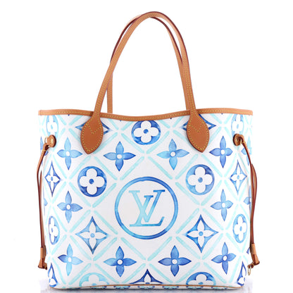 Louis Vuitton Neverfull NM Tote Limited Edition Monogram Tiles MM